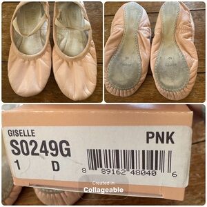 Bloch Pink Kids Ballet Shoes